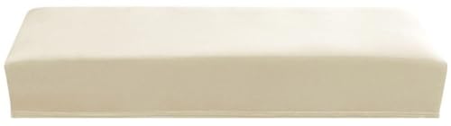 Bezug für Sitzbank Stretch Bezug für Esszimmerbank Holzbank Schonbezug Samt Bezug Für Fußhocker Bank Sitzbank Hocker Husse Flurbank Stuhlhusse Sofabank Bezüge ( Color : Beige , Size : 112-150cm ) von RTSFKFS
