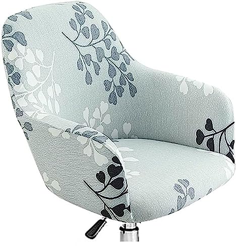 Jacquard Esszimmerstuhlbezug 2er/4er/6er Set mit Armlehne, Büro Stuhlbezug Rückenlehne Stuhlschonbezug Sessel Stretch Abdeckung Stuhl Hussen Armlehnstuhl Stuhlbezüge Beschützer ( Color : #2 , Size : 1 von RTSFKFS