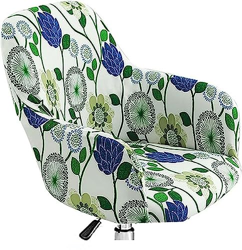 Jacquard Esszimmerstuhlbezug 2er/4er/6er Set mit Armlehne, Büro Stuhlbezug Rückenlehne Stuhlschonbezug Sessel Stretch Abdeckung Stuhl Hussen Armlehnstuhl Stuhlbezüge Beschützer ( Color : #3 , Size : 6 von RTSFKFS
