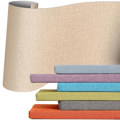 Kissenbezüge for Bänke Sitzkissen Bank Bezug 5cm Dicke Ersatzbezug for Sitzauflage Leinen Bezug for Bankauflage Bankkissen Gartenbank Auflage Outdoor Bezug Waschbare Sitzauflage Kissenbezu(Beige,80x45 von RTSFKFS