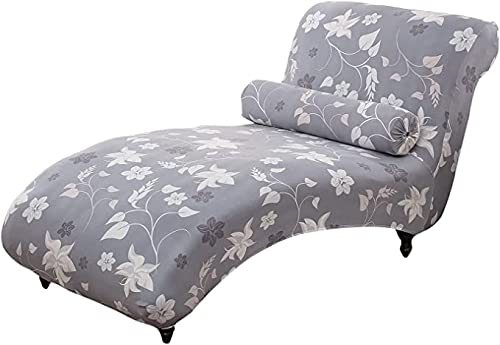 RTSFKFS Elastische Chaiselongue Schonbezüge Liegesessel Stuhlbezug, Chaiselongue-Bezug ohne Armlehnen Relaxliege Stuhlbezüge, Schonbezug Stretch rutschfest Relaxsessel Bezüge (Color : #16) von RTSFKFS