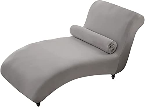 RTSFKFS Elastische Chaiselongue Schonbezüge Liegesessel Stuhlbezug, Chaiselongue-Bezug ohne Armlehnen Relaxliege Stuhlbezüge, Schonbezug Stretch rutschfest Relaxsessel Bezüge (Color : #18) von RTSFKFS