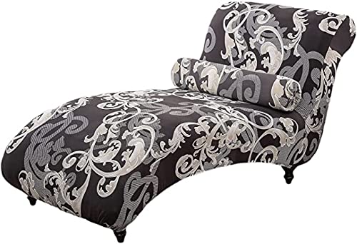 RTSFKFS Elastische Chaiselongue Schonbezüge Liegesessel Stuhlbezug, Chaiselongue-Bezug ohne Armlehnen Relaxliege Stuhlbezüge, Schonbezug Stretch rutschfest Relaxsessel Bezüge (Color : #6) von RTSFKFS