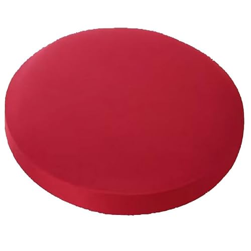 RTSFKFS Hockerbezug Runder 30-38cm Sitzhocker Bezug Stretch Hocker Rund Bezug Runder Stuhlbezug Protector Waschbarer Runder Drehbarer Hocker Schonbezug Stool Chair Cover (Color : #5, Size : 1 Stück) von RTSFKFS