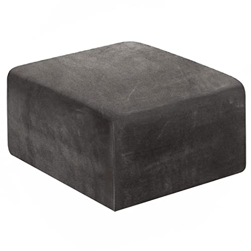 Stretch Hockerbezug Quadratisch 40x40 Cm/60x60 Bezug Für Fußhocker Ottomane Samt Stuhl Bezug Für Ottomane Überzug Hockerbezug Quadratische Abdeckungen Für Aufbewahrungsbox Mit Stauraum ( Color : #15 , von RTSFKFS