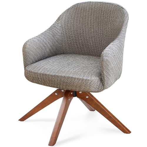 Stuhlhussen mit Armlehnen Leinenimitat, Stretch Sessel Stuhlbezug, Büro Hochlehner Schonbezug, Abdeckungen Protector Sitzbezug für Esszimmer Wohnzimmer Hochzeit, Partys Deko(Gentleman Gray,2 Pcs) von RTSFKFS