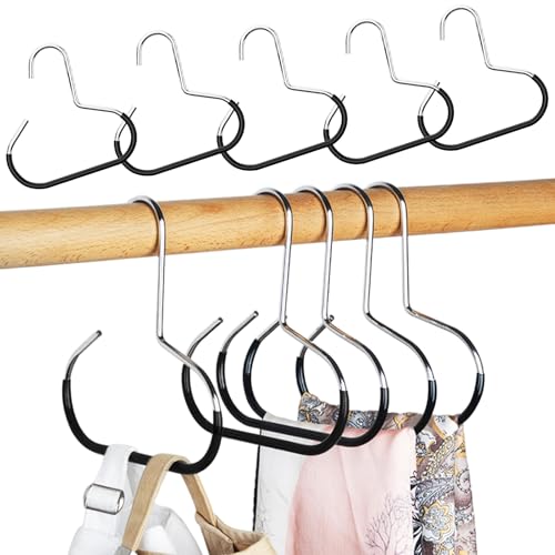 10 Stück Gürtelhalter, Schalhalter Gebogener Schalbügel Metall Hüte Ring Aufhänger Hut Aufbewahrung Schwarz für Organisation von für Baseballkappe Krawatten Schals 10 Stück Gürtelhalter, Schalhalter Gebogener Schalbügel Metall Hüte Ring Aufhänger Hut Aufbewahrung Schwarz für Organisation von für Baseballkappe Krawatten Schals von RTSHUK