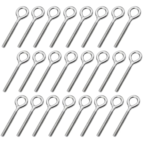 Ösenschraube, 30 Stück Ringschraube M5 Ringmutter 60mm Edelstahl Ringösenschraube Ösenschrauben Langem Hebeösenmuttern für Den Innen Außenbereich Befestigens und Hängens Ösenschraube, 30 Stück Ringschraube M5 Ringmutter 60mm Edelstahl Ringösenschraube Ösenschrauben Langem Hebeösenmuttern für Den Innen Außenbereich Befestigens und Hängens von RTSHUK