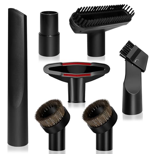 Staubsauger Düsen Set, 7 Stück Staubsaugeraufsätze Universal Vakuum Aufsätze Langem Flachsaugkopf 32-35mm mit Fugendüse Möbelpinsel für Alle Staubsaugerdüse Staubsauger Düsen Set, 7 Stück Staubsaugeraufsätze Universal Vakuum Aufsätze Langem Flachsaugkopf 32-35mm mit Fugendüse Möbelpinsel für Alle Staubsaugerdüse von RTSHUK