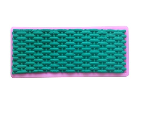 AMLOH Silikon Kuchen Schimmel 2 Stück Gewebte Korb Textur Silikon Fondant Schokolade Kuchenform von RTSP