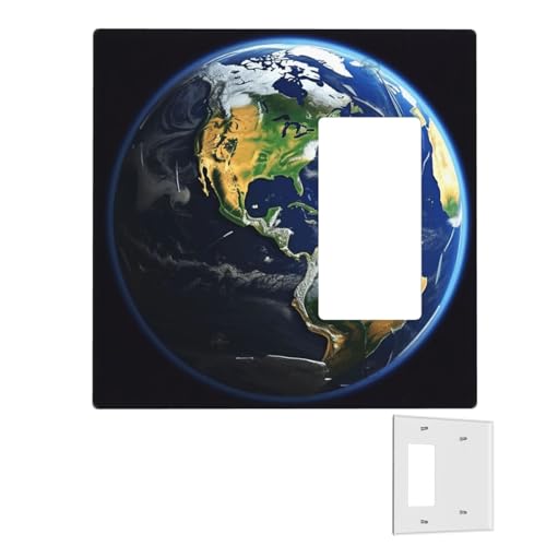 Dekorator-Wandplatte, 2-Gang-Lichtschalter-Abdeckungen, Duplex-Steckdosenabdeckungen, Erdwandplatten für Steckdosen, Steckerabdeckung, mittlere Größe, Doppel-Wippschalterplatten Dekorator-Wandplatte, 2-Gang-Lichtschalter-Abdeckungen, Duplex-Steckdosenabdeckungen, Erdwandplatten für Steckdosen, Steckerabdeckung, mittlere Größe, Doppel-Wippschalterplatten von RTSTNMBD