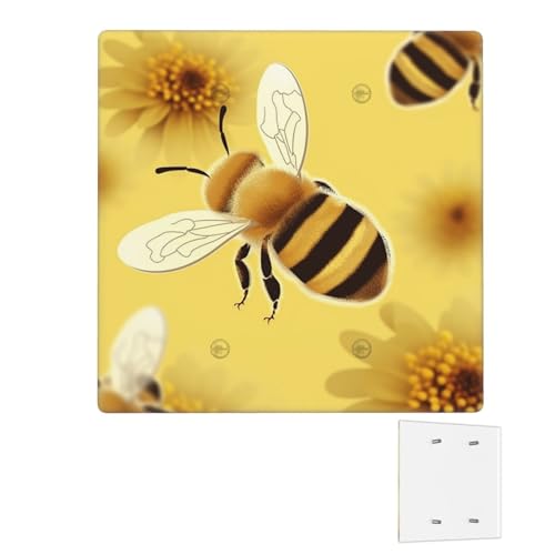 Dekorator-Wandplatte, 2-Gang-Lichtschalter-Abdeckungen, Duplex-Steckdosenabdeckungen, Honigbiene, 2-Wandplatten für Steckdosen, Steckerabdeckung, mittlere Größe, Doppel-Wippschalterplatten Dekorator-Wandplatte, 2-Gang-Lichtschalter-Abdeckungen, Duplex-Steckdosenabdeckungen, Honigbiene, 2-Wandplatten für Steckdosen, Steckerabdeckung, mittlere Größe, Doppel-Wippschalterplatten von RTSTNMBD