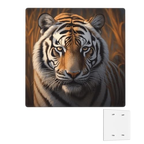 Dekorator-Wandplatte, 2-Gang-Lichtschalter-Abdeckungen, Duplex-Steckdosenabdeckungen, Tiger-Wandplatten für Steckdosen, Steckerabdeckung, mittlere Größe, Doppel-Wippschalterplatten Dekorator-Wandplatte, 2-Gang-Lichtschalter-Abdeckungen, Duplex-Steckdosenabdeckungen, Tiger-Wandplatten für Steckdosen, Steckerabdeckung, mittlere Größe, Doppel-Wippschalterplatten von RTSTNMBD