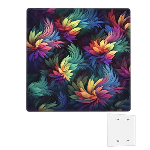 Dekorator-Wandplatte, 2-Gang-Lichtschalter-Abdeckungen, Duplex-Steckdosenabdeckungen, bunte Blumen-Wandplatten für Steckdosen, Steckerabdeckung, mittlere Größe, Doppel-Wippschalterplatten Dekorator-Wandplatte, 2-Gang-Lichtschalter-Abdeckungen, Duplex-Steckdosenabdeckungen, bunte Blumen-Wandplatten für Steckdosen, Steckerabdeckung, mittlere Größe, Doppel-Wippschalterplatten von RTSTNMBD