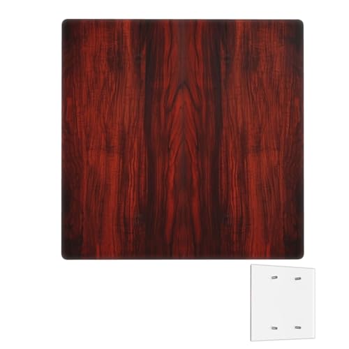 Dekorator-Wandplatte, 2-Gang-Lichtschalter-Abdeckungen, Duplex-Steckdosenabdeckungen, rotes Holz, Wandplatten für Steckdosen, Steckerabdeckung, Standardgröße, Doppel-Wippschalterplatten von RTSTNMBD