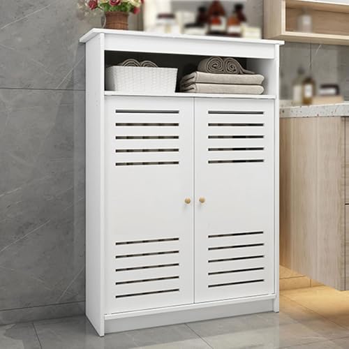 Heizkörperabdeckung zum Verstecken und Verbergen mit Belüftetem Gitter, Moderne Wandheizungsabdeckung für Das Zuhause(92x90x25cm/36x35x10in) von RTTZBOZ