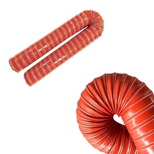 RTVGNSZSJL 25mm 45mm 51mm Luftansaugschlauch Lüftungsschlauch 19-305mm Universal Auto-Lufteinlassrohr Flexibler Entlüftungsschlauch Rohr(4m(13ft),140mm) von RTVGNSZSJL