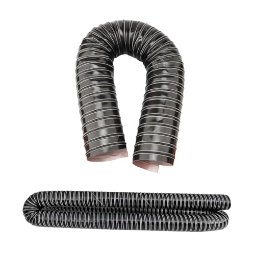 RTVGNSZSJL 4m 6m 8m 10m Abluftschlauch, Flexible Kanalschlauche Für Klimageräte Trockner 32mm 60mm 115mm 152mm 254mm Automotive Lufteinlassrohr(4m/13.1ft,25mm-1in) von RTVGNSZSJL