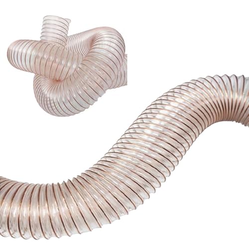 RTVGNSZSJL Absaugschlauch Flexibler PU-Staubsammelschlauch 50 60 70 80 102 120 125 150 180 200 300mm Luftkanalschlauch Aus Polyurethan(10m/32.8ft,70mm-2.75in) von RTVGNSZSJL