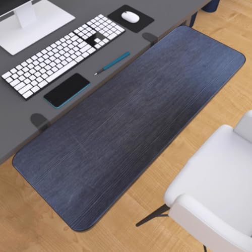 RTVGNSZSJL Faltbar Schreibtisch Extender, Computertisch VerläNgerung, 90° Klappbar, Faltbare Tastaturablage Mit Klemme Für Zuhause，Büro(Ebony,52x24cm) von RTVGNSZSJL