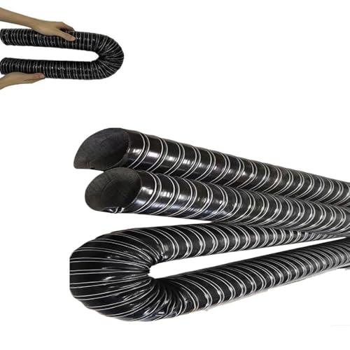 RTVGNSZSJL Flexible Silikon-Kanalschlauch 51 60 80 102 115 180 305mm Ansaugschlauch Lufttransportschlauch Temperaturbeständig Klimaanlage Schlauch(4m/13.1ft,63mm-2 1/2in) von RTVGNSZSJL