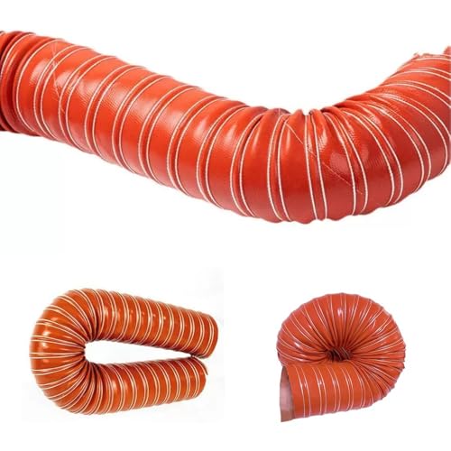 RTVGNSZSJL Luftkanalschlauch 43 60 76 102 115 133 152mm Luftansaugschlauch Universell Auto-Lufteinlassrohr Flexibler Silikonschlauch 2m 4m 6m 8m(6m(19.7ft),60mm) von RTVGNSZSJL