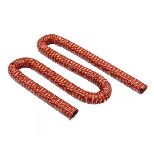 RTVGNSZSJL Orange Luftkanalschlauch Aus Flexiblem Silikon 1 2 4 6 8 10m Luftansaugschlauch Auto-Lufteinlassrohr Flexibler Silikonschlauch 20-305mm(280mm,10m(32.8ft)) von RTVGNSZSJL