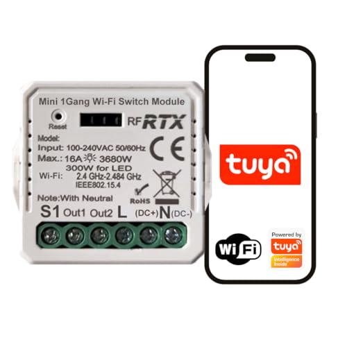 RTX WiFi CONTROLLER +RF 12V / 230V Stromversorgung Tuya Smart (Google Assistant) von RTX