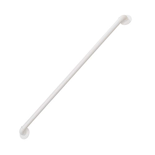 RTY-BY Treppengeländer 1m Banister Schienenhalterungen Schmiedeeisen Haltegriff Sicherheitshandlauf Support Kit mit Wandhalter und Metallschrauben Treppe Geländer-Gleitschutzgriff for Wanne, Weiss von RTY-BY