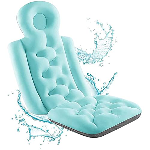 RTYHN Ganzkörper Badewannenmatte,Ergonomisches Badekissen,3D Air Mesh Badewannenkissen,für Alle Badewannen und Home Spa von RTYHN