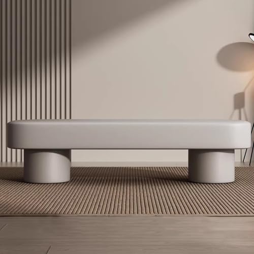 RTYHN Sitzbank Polsterbank aus PU-Leder Schuhbank für Eingangsbereich Schlafzimmer, Bettbank Essbank Sitzhocker für Flur von RTYHN