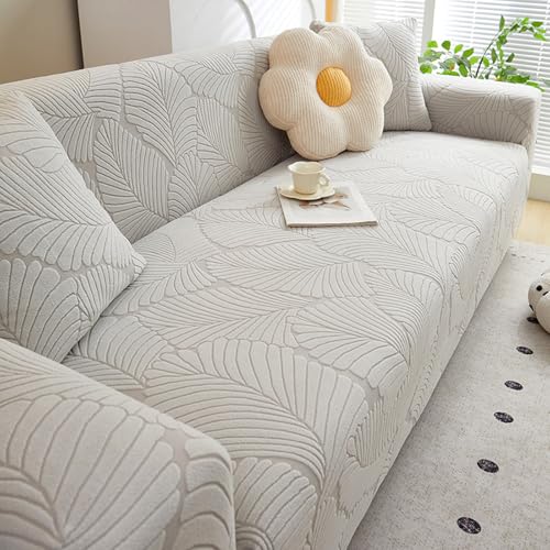 RTYHN Stretch Sofabezug 1 Stück Weicher Sofa Überzug, 1 2 3 4 5 Sitzer Waschbar Möbelschutz Couchbezug mit Elastischen Boden für Wohnzimmer von RTYHN