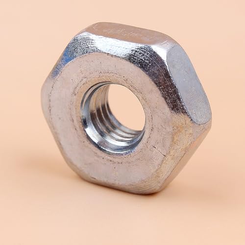 10 teile/los M8 Sechskant-Stabmutter Kompatibel mit MS170 MS180 017 018 MS191 MS210 MS250 021 023 025 Kettensägenmotor Motorteile von RTYHNCBG