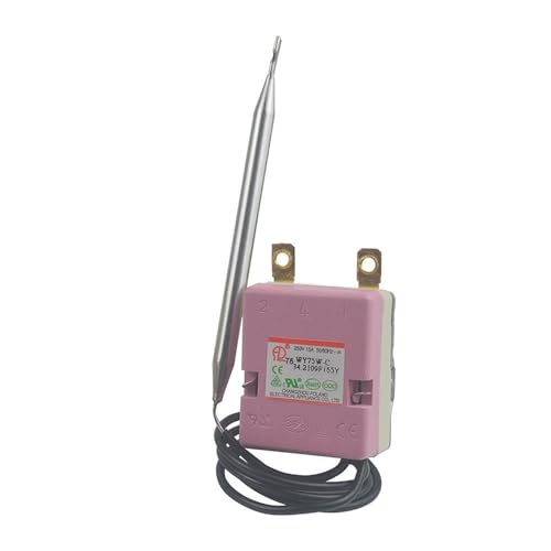 250 V 15 A Thermostatschalter Temperaturregler einstellbar 75 ° Kompatibel mit Midea/Kompatibel mit Haier/Kompatibel mit Vanward/Kompatibel mit Makro-Elektro-Durchlauferhitzer (Farbe: B NO (Typ C Scr 250 V 15 A Thermostatschalter Temperaturregler einstellbar 75 ° Kompatibel mit Midea/Kompatibel mit Haier/Kompatibel mit Vanward/Kompatibel mit Makro-Elektro-Durchlauferhitzer (Farbe: B NO (Typ C Scr von RTYHNCBG