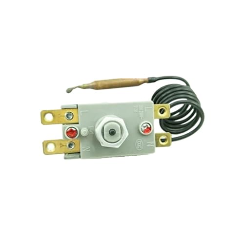 250VAC 30A 4 Pin Terminals Thermostat for Elektrische Warmwasserbereiter Wasserkocher WQS93-12 von RTYHNCBG