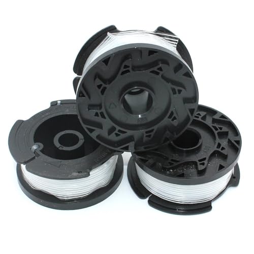 3er-Pack Spule und Schnur, kompatibel mit Black & Decker BDST182ST1 BDST5530CM BESTA525 BESTA528 BESTA530 BESTE625 BESTE628 BESTE630 BST2018 von RTYHNCBG