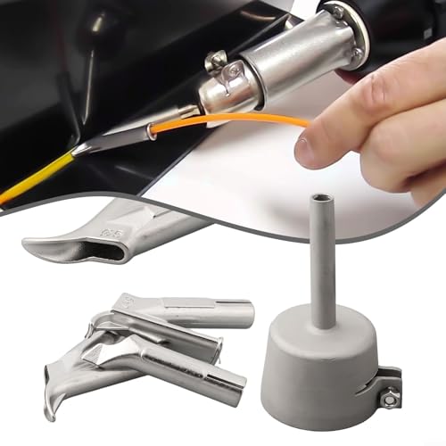 4 Teile/satz 5MM Schweißen Spitze Düsen for PVC Kunststoff Blatt Wärme Geschwindigkeit Schweißen Düse Kit von RTYHNCBG