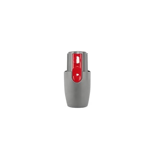 Adapter kompatibel mit V7 V8 V10 V11 V15 Schnellspannadapter mit geringer Reichweite, Staubsauger-Haushaltsreinigungswerkzeuge (rot) (grau) von RTYHNCBG