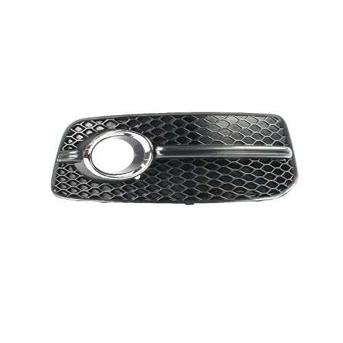 Auto-Frontstoßstange Nebelscheinwerfer Rahmen Nebelscheinwerfer Kühlergrill Grill Scheinwerfer Schutz Lampenhaube Kompatibel for Q5 S-line 2009-2012 (Color : Right) von RTYHNCBG