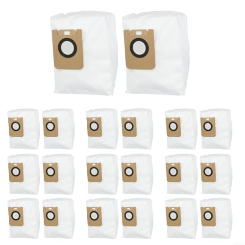 Beutel-Ersatz-Kits for D9 Plus Roboterstaubsauger 2/4/10/20 Vakuumkanisterbeutel Staubsauger-Ersatzteile & (10) (20er-Pack) von RTYHNCBG