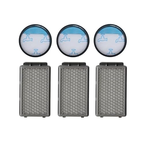 Kompatibel mit Rowenta Filter Kit HEPA Staubsauger Compact Power RO3715 RO3759 RO3798 RO3799 RO3718 RO2957 Staubsauger Ersatzteile (4 stücke) (2 stücke)(6pcs) von RTYHNCBG