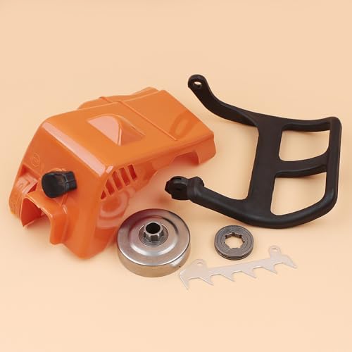 Motorbremsgriff, Trommelfelge, Felling Dog Kit, kompatibel mit MS180 MS170 018 017 MS 180 170 Kettensägenteilen von RTYHNCBG