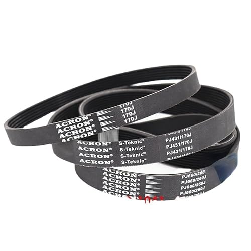 Rippenriemen PJ 405J 410J 415J 420J 425J 430J 435J 440J 445J 450J 455J Sportfahrrad-Laufband-Heimtrainer-Spinning-Riemen (Größe: 445J-PJ1130, Stil: 10 Rippen) (445J-PJ1130) von RTYHNCBG