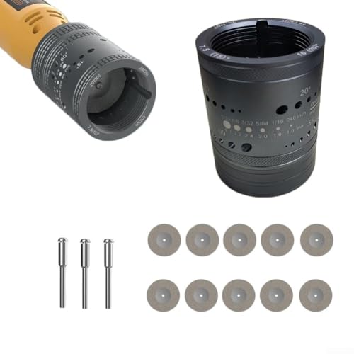 Wolframelektrodenschärfer, Wolframelektrodenschärfer-Schleifgerät for WIG-Schweißen, 6 Größen, 10 Winkel, 10 Doppelräder, 3 CNC-Dorn for die meisten Rotationswerkzeuge Wolframelektrodenschärfer, Wolframelektrodenschärfer-Schleifgerät for WIG-Schweißen, 6 Größen, 10 Winkel, 10 Doppelräder, 3 CNC-Dorn for die meisten Rotationswerkzeuge von RTYHNCBG