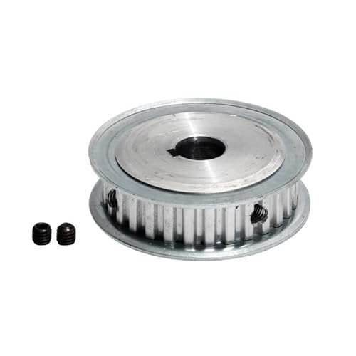 XL 30T Zahnriemenscheibe Keilnutbohrung Zahnrad 30 Zähne Riemenscheiben Passend for Riemenbreite 11 mm Synchronräder Riemenscheibe for CNC-3D-Drucker (Größe: 17 x 5 x 2,3, Stil: 11 mm) (14 x 5 x 2,3) von RTYHNCBG