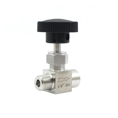 1/4" NPT Female to Male Needle Valve 304 Stainless Steel Flow Control RUAJOGYNVM von RUAJOGYNVM