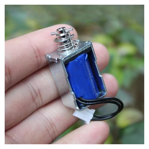 DC 5V 6V 9V 12V Solenoid Electromagnet Push Pull Through Type Magnet for Household Appliances Spring Magnet RUAJOGYNVM DC 5V 6V 9V 12V Solenoid Electromagnet Push Pull Through Type Magnet for Household Appliances Spring Magnet RUAJOGYNVM von RUAJOGYNVM