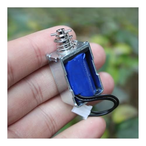 DC 5V 6V 9V 12V Solenoid Electromagnet Push Pull Through Type Magnet for Household Appliances Spring Magnet RUAJOGYNVM von RUAJOGYNVM