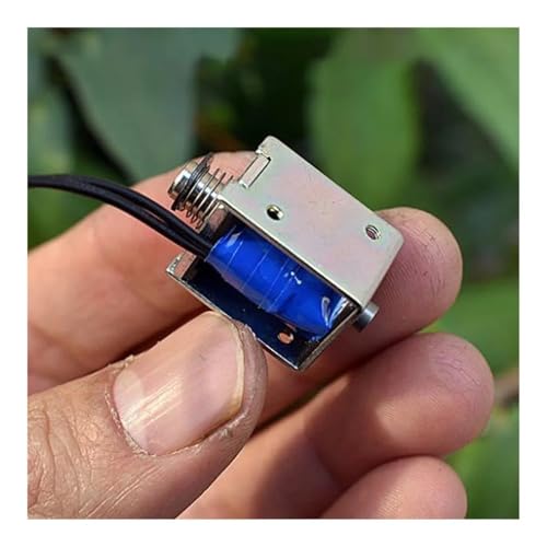 DC 6V-12V 9V 0520B Frame Type Miniature Electromagnet Through Type Push-pull Type Solenoid Stroke 3mm Lock RUAJOGYNVM von RUAJOGYNVM