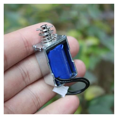 DC 6V 9V 12V Solenoid Magnet Electromagnet Push Pull Through Type Spring Magnet For Household Appliances RUAJOGYNVM von RUAJOGYNVM